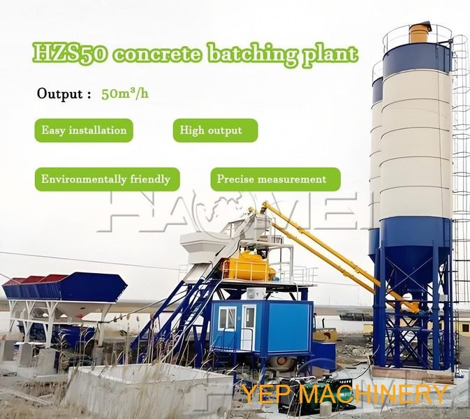 Concrete Batching Plant - 25 to 180 m³/h